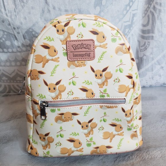 Loungefly Handbags - NWT Loungefly Eevee Mini Backpack Pokemon Mini Backpack